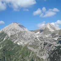 El pico Vihren en Bulgaria | Cordillera de Pirin