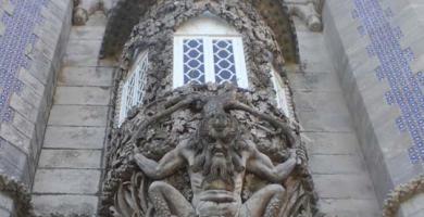 detalle del Castillo de Sintra