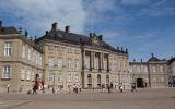 Palacio de Amalienborg en Copenhague, Dinamarca