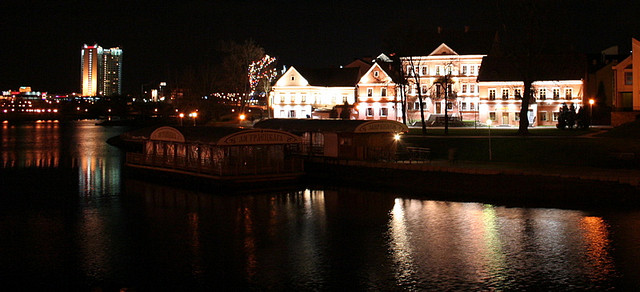 Minsk de noche