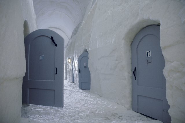 Castillo de hielo en Finlandia