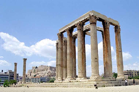 Templo de Zeus en la Acrópolis