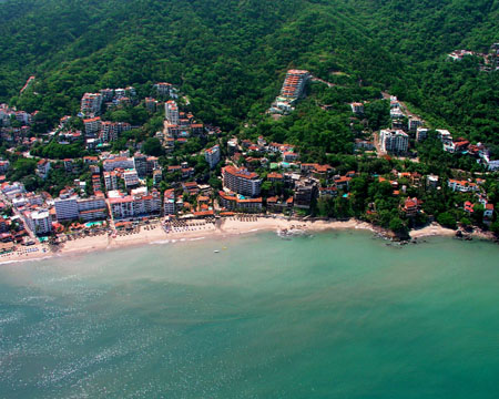 Vistas de la zona de Puerto Vallarta