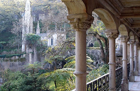 Espectacular vista del Palacio de Regaleira